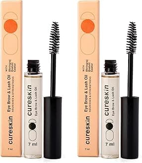 Eye Brow & Lash Oil | Nourishes and Strengthens | Eyelash Growth Serum | Lash Serum for Eyelash Growth, 7 ml (Pack of 2)