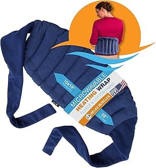 Sunny Bay Lower Back Heat Wrap, Large, Navy Blue