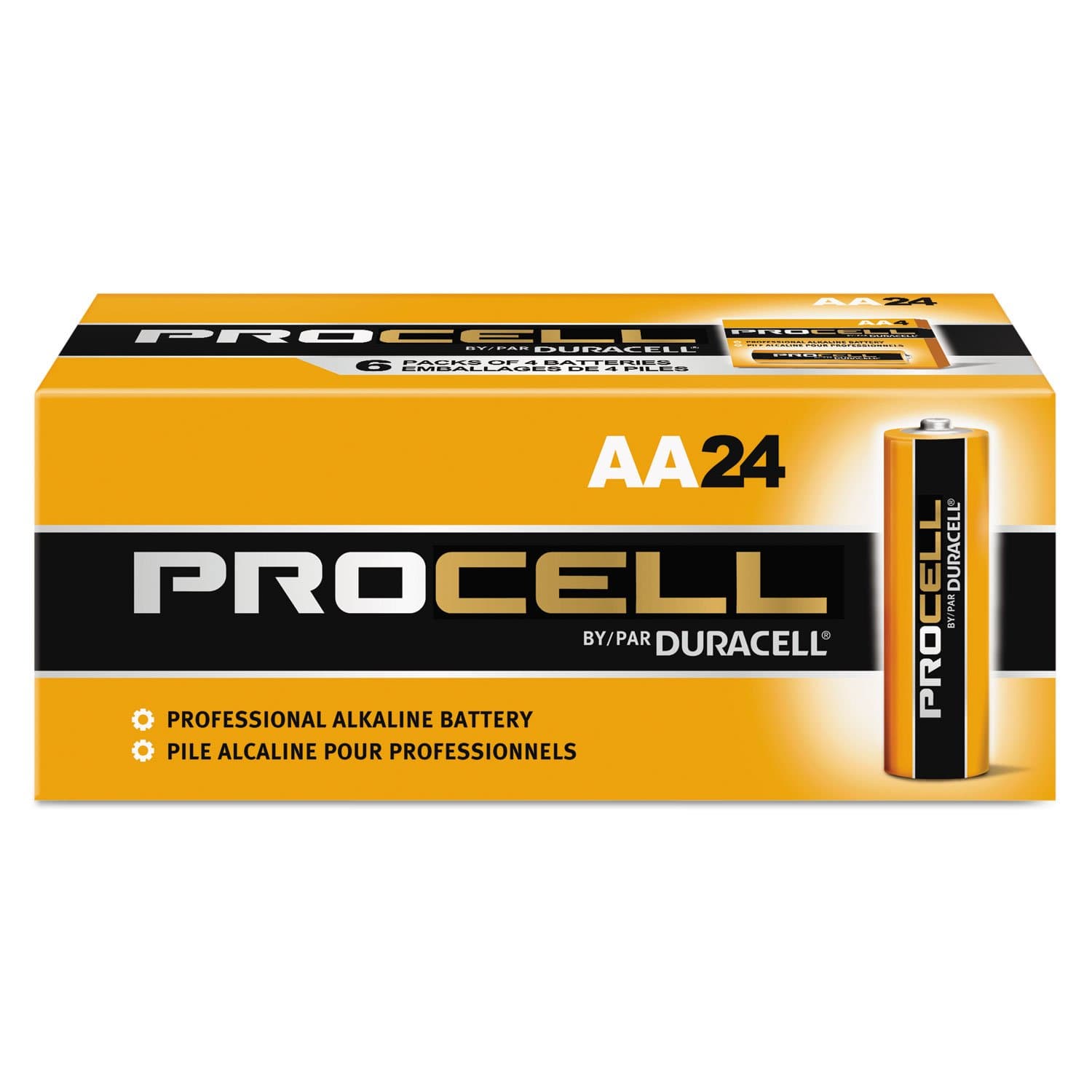 Procell AA 24 Pack PC1500BKD09 (packaging may vary)