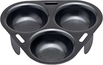 3-Egg Nonstick Egg Poacher Pan Insert 8"