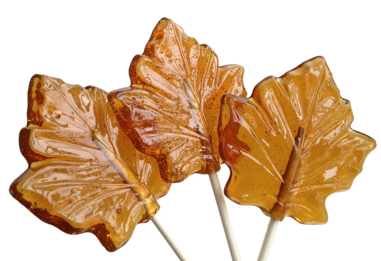 Jumbo Maple Leaf Lollipop 25 Count