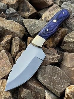 Poshland Handmade D2 Stainless Steel 9 Inches Full Tang Skiner Knife (BC-1096)