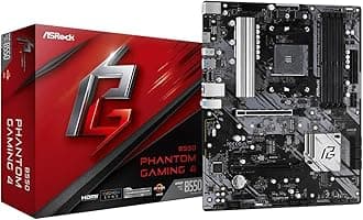 B550 Phantom Gaming 4 Supports AMD AM4 Socket Ryzen™ 3000, 3000 G-Series, 4000 G-Series, 5000 and 5000 G-Series Desktop Processors Motherboard