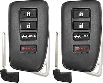 Smart Key Replacement for 2015-2019 Lexus NX200T NX300 H LX570 4-Button Remote FCCID:HYQ14FBA (AG Board 2110) ;By Auto Key Max (2)