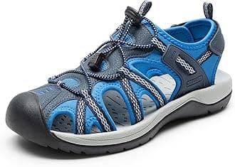 Men's Sandals Hiking Water Sport Athletic Beach Outdoor Comfortable Casual Closed Toe Summer Sandal Shoes