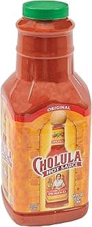 Original Hot Sauce, 64 fl oz - One 64 Fluid Ounce Bulk Container of Hot Sauce with Mexican Peppers and Signature Spice Blend, Perfect with Tacos, Eggs, Wings, Chicken and More
