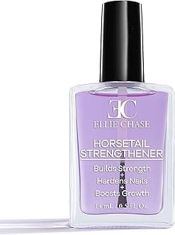 Ellie Chase Nail Strengthening & Growth Nail Polish With Horsetail Grass Extract, 0.5 Fluid Ounce