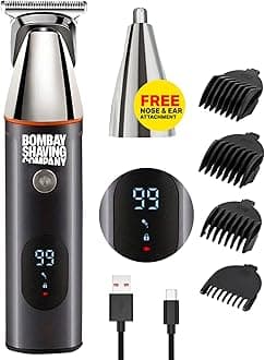 Bombay Shaving Company Premium Multi Grooming Trimmer for Men and Beard Pen Combo