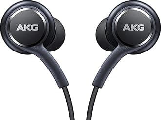 Samsung AKG EO-IG955 3.5mm Earbud Headphones with Microphone/Remote - Dark Gray (Renewed)