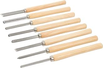 Silverline 303159 Wood Turning Chisel Set 8pce 8pce
