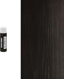 Littlefair's Wood Stain Water-Based - (Black Ebony) – Non-Toxic, Eco-Friendly & Quick Drying - Easy-to-Apply, Concentrated Formula for All Wood Types – 15ml Tester Pot