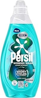Wonder Wash Speed Clean Non Bio Liquid Detergent effective clean with extraordinary fragrance designed for the shortest washing cycles 1.485 L (55 washes)
