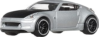Hot Wheels Premium Fast & Furious Nissan 370Z Die-Cast Model Car, Metal Body, Real Riders, 3/5, Silver