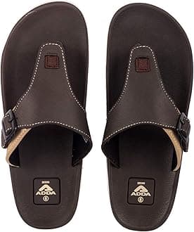 ADDA (LABEL)Men's Olive Green Flip-Flop