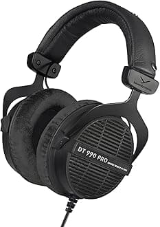 – DT 990 PRO Limited Black Edition Open-Back Studio Headphones 80 Ohm