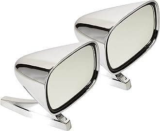 5 7/8" X 3 7/8" Dual Sport Chrome Universal Car Mirror Each 1600