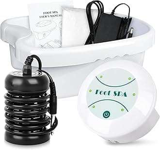 Ionic Foot Bath Detox Machine, Foot Detox Machine With Massage Basin, Ion Foot Bath For Home Use, Relax Stress and Regain Vitality