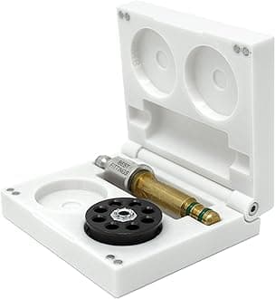 Slim Magazine Case Compatible with: Umarex Walther Rotex RM8 Magazines and Quick Fill Probe – Plastic Flip Lid Magnetic Box Air Rifle Storage