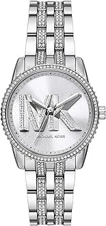 Bryant Chronograph Women's Watch, Stainless Steel and Pavé Crystal Watch for Women