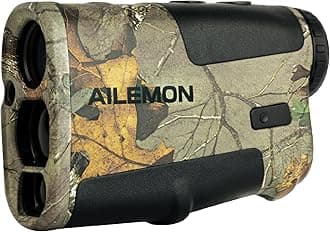 AILEMON Hunt Rangefinder Laser Range Finder for Hunting Camo 900 Yards Waterproof Archery Rangefinders Multi Functional Distance/Angle/Scan 6X Magnification