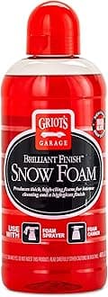 Brilliant Finish Snow Foam, Foaming Car Wash Soap for Deep Cleaning and Glossy Shine, Use with Foam Cannons or Foaming Sprayers, 10848, 48oz