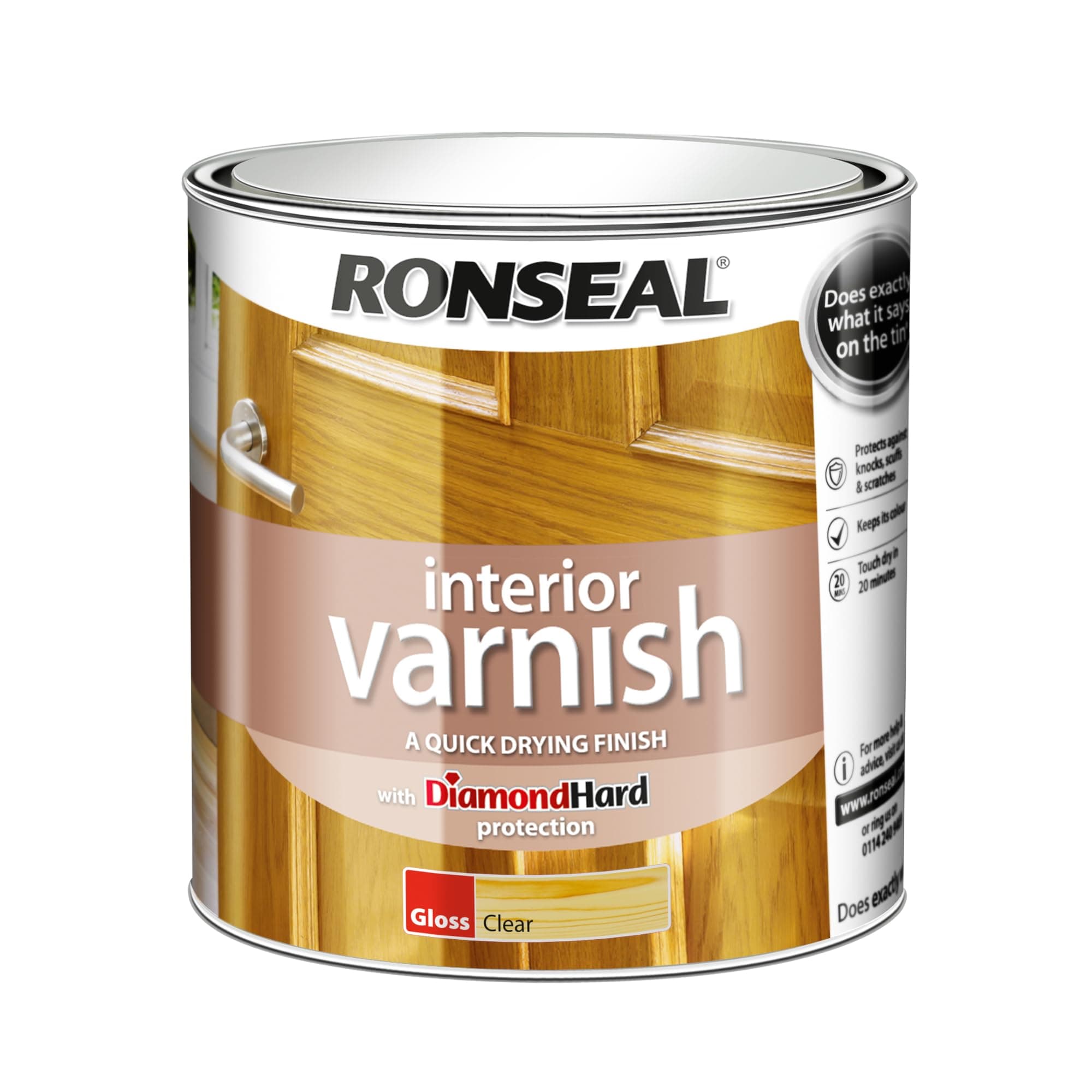 Interior Varnish Clear Gloss 2.5L