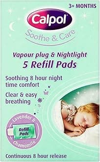 Vapour Plug Refill Pads Lavender & Chamomile 3+ Months, Pack of 5