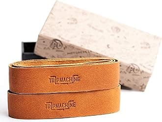 Trip Machine Company Leather Motorcycle Grips Wrap