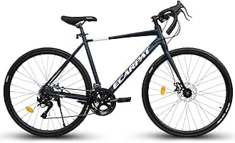 700C Lightweight Aluminum Road Bike, 16-Speed Racing Bicycle with Disc Brakes, Hybrid Commuter Bike for Men and Women, Perfect for City Roads and Outdoor Cycling