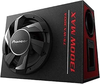 PIONEERTS-WX300A in Car Amplified Subwoofers, Black