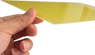 200x300x1.0mm Yellow FR4 Glass Fiber Board, Epoxy Resin Board
