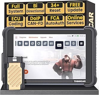 Car Diagnostic Tool, TK689BT Bidirectional Diagnostic Tool, All System Automotive Diagnostics, OBD2 Car Scanner with Action Test, 34+ Reset, FCA Autoauth, CANFD&DoIP, Wireless Update