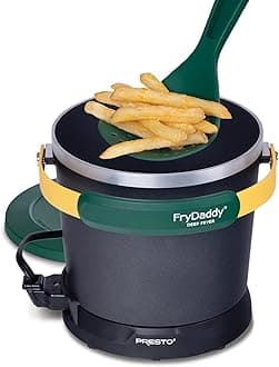05427 FryDaddy Electric Deep Fryer, Green/Gold