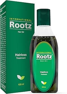 APPLE THERAPEUTICS Rootz Hair Oil (100 ml) | Dermatologist Recommended Natural Hair Growth Oil Anti-Hair Fall & Hair Vitality | Made By Kshir Pak Vidhi For Hair Fall