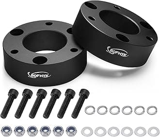 BDFHYK 3" Front Leveling Lift Kit Compatible with 2007-2021 Silverado/GMC Sierra/Suburban 1500/Yukon,Compatible with Tahoe 2007-2020, Compatible with Avalanche 2007-2013, 2WD/4WD Front Strut Spacers