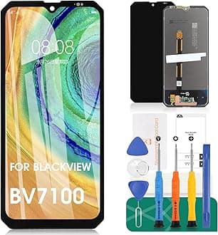 For Blackview BV7100 Screen Replacement For Blackview BV7100 LCD Display For Blackview BV7100 Touch Screen Digitizer Assembly Repair Kits(Black)