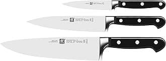 Zwilling Professional S J.A Henckels 3 Piece Knives Set, Black/Stainless Steel (35602-000-0)