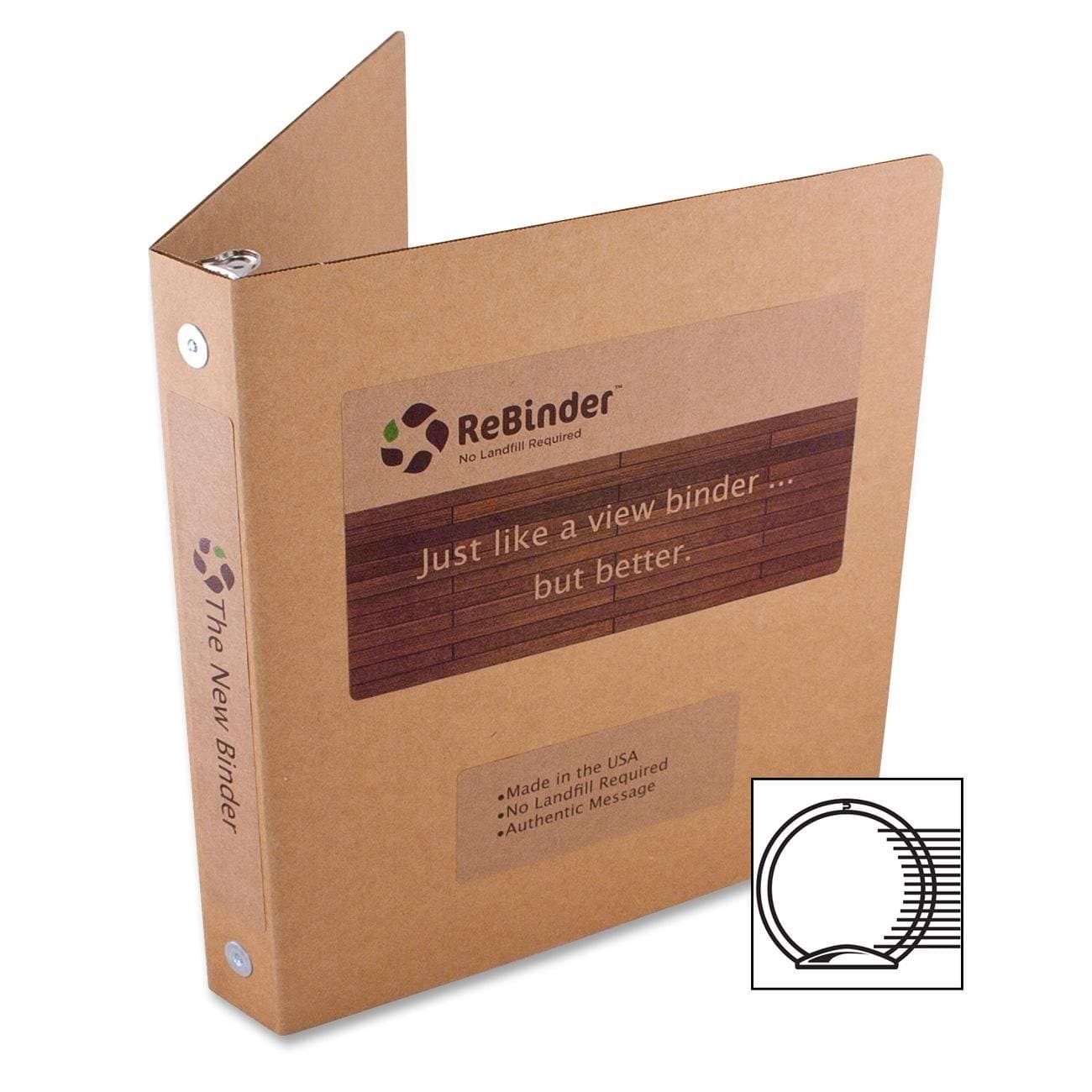 ReBinder™ Original Zero Waste Corrugated Binder
