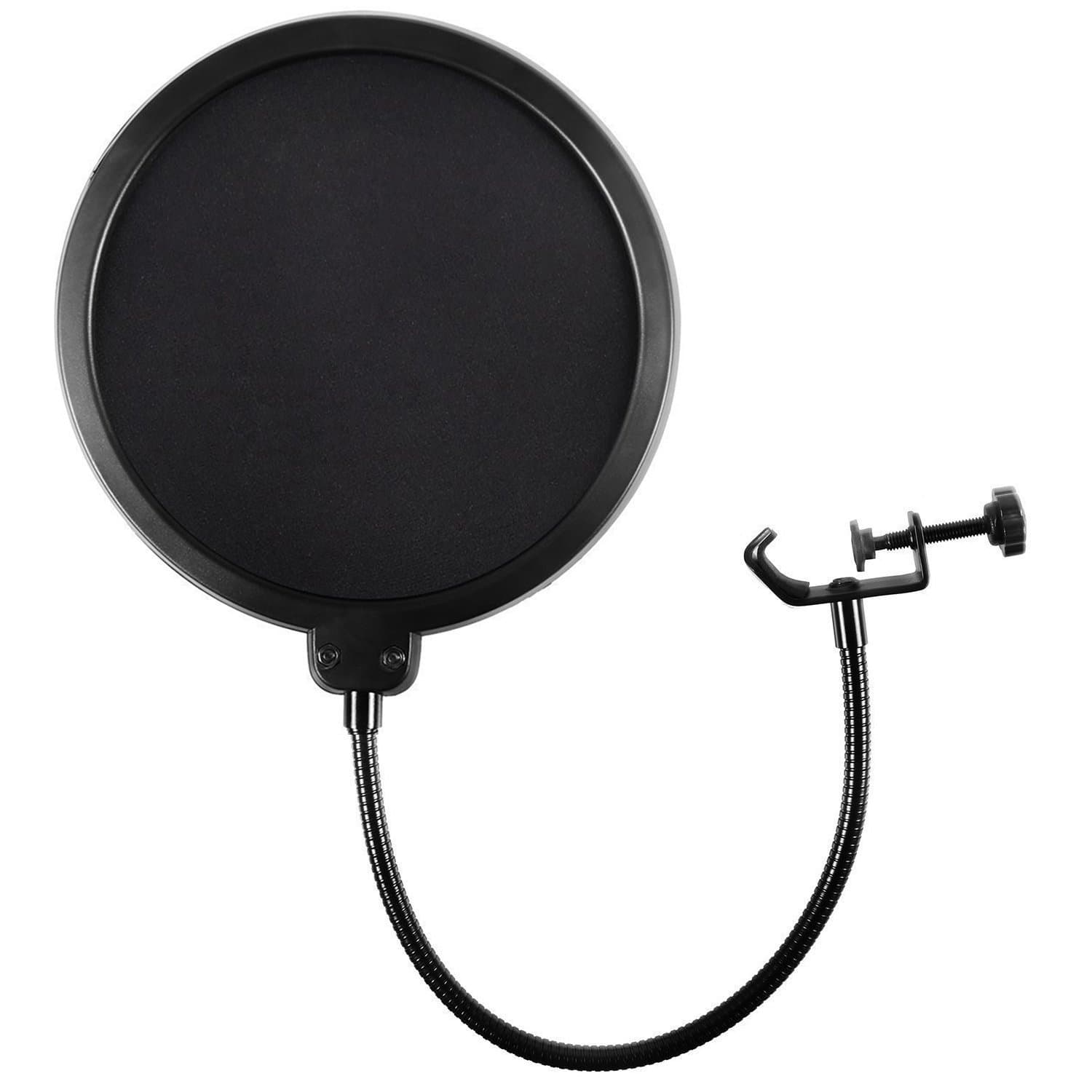 Earamble Studio Microphone Pop Filter Round Shape MIC Wind Screen Mask Sign