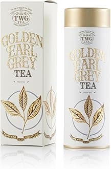 TWG Tea | Golden Earl Grey | Black Tea | Bergamot | Haute Couture Tin, 100g | Gift Set