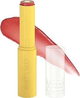 Burt’s Bees Stocking Stuffers, Tinted Boosted Balm, Rose Knows, Hydrating Tinted Lip Balm, 24 Hour Lip Moisturizer with Responsibly Sourced Beeswax, 100% Natural Origin, 1 Count, 0.16oz