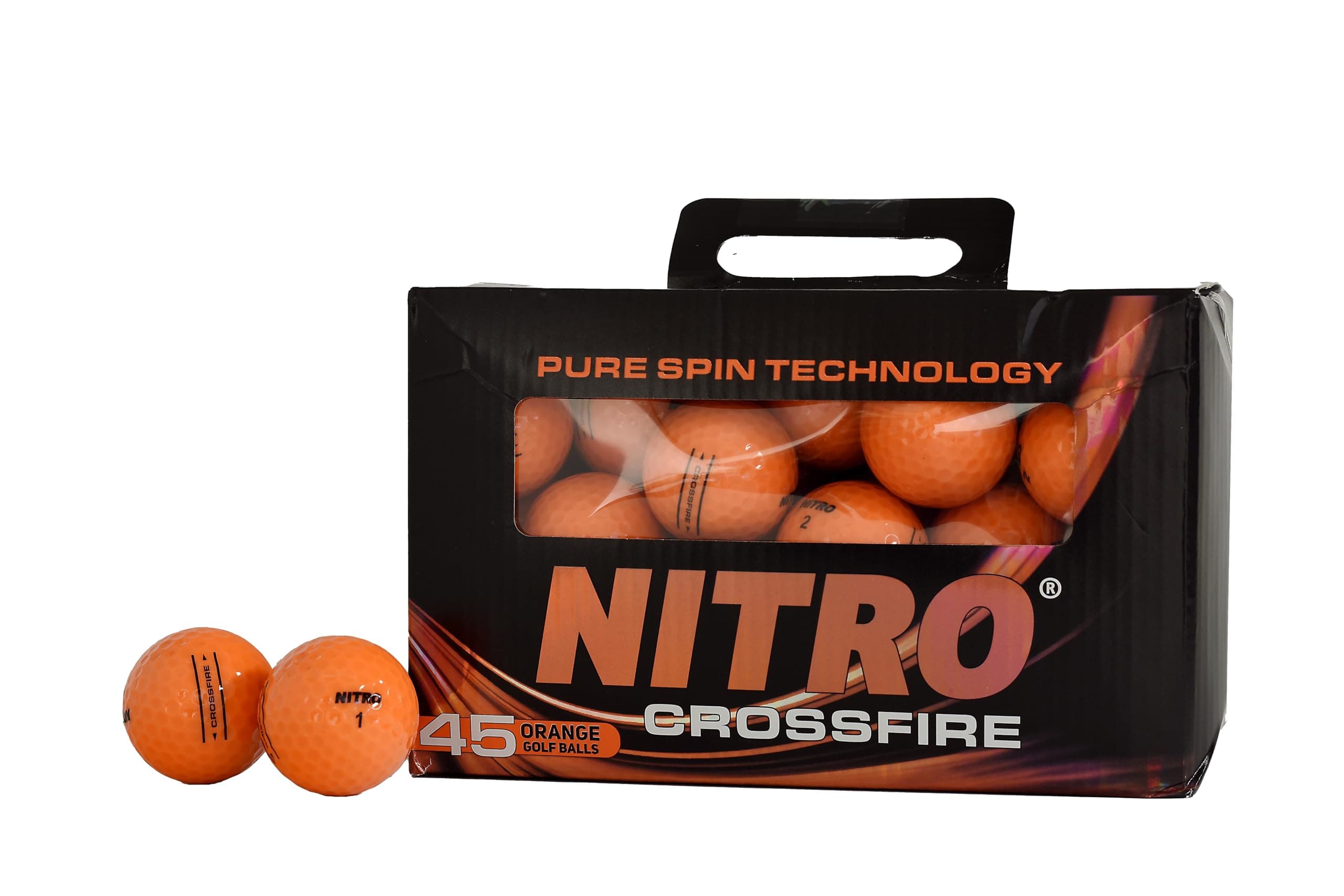 Nitro Crossfire 45 Ball Pack - Orange