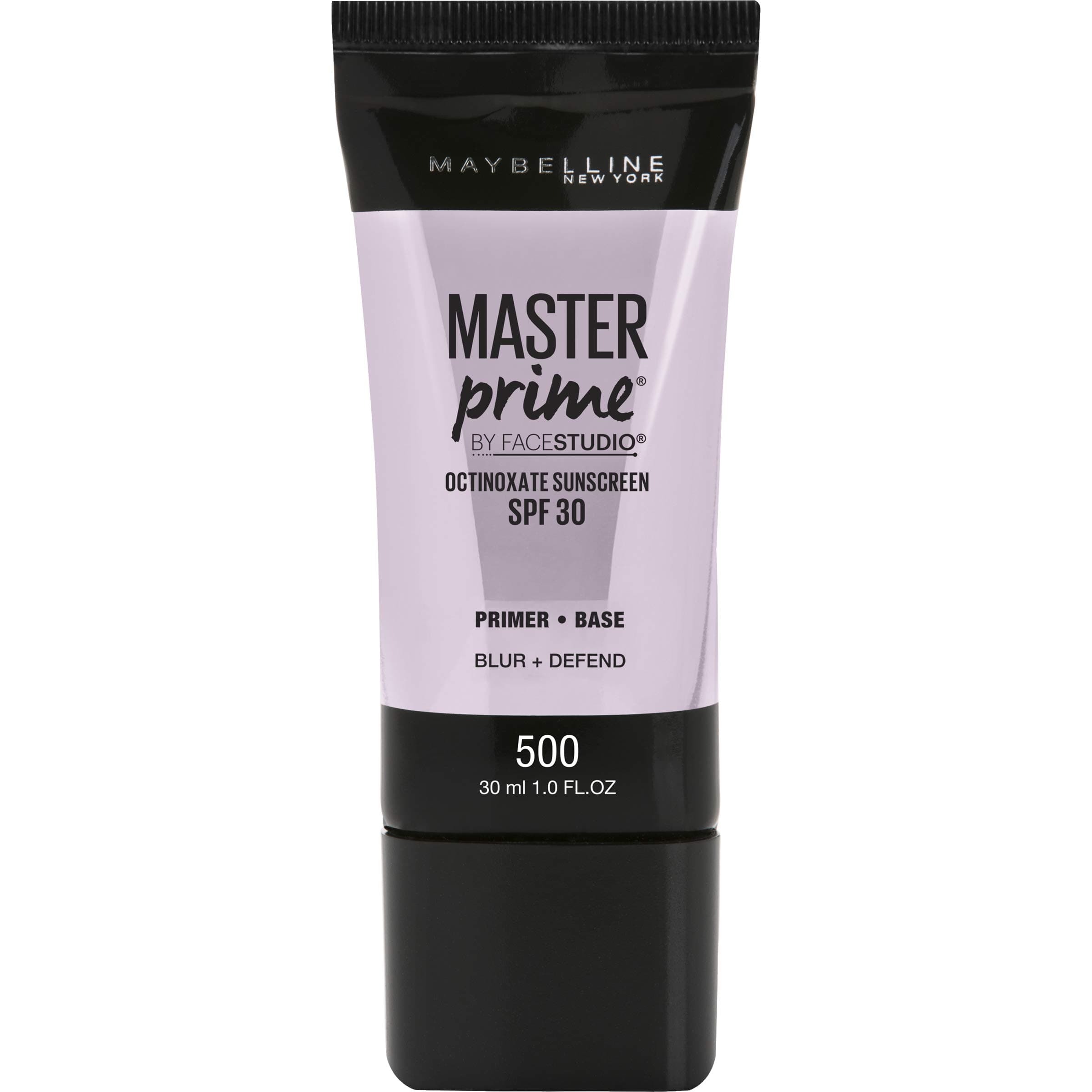 New York Facestudio Master Prime Primer Makeup, Blur+ Defend, 1 fl. oz.