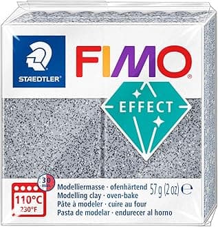 Staedtler FIMO Effects Polymer Clay - -Oven Bake Clay for Jewelry, Sculpting, Granite 8020-803
