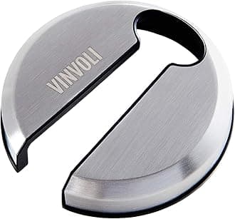 Wine Foil Cutter - Luxury Stainless Steel Wine Foil Cutter Tool - Foil Cutter for Wine Bottles - Wine Cutter Foil Opener Neck Label Remover - Wine Top Seal Cutter - Wine Bottle Foil Cutter
