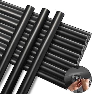 20 Pcs Paintless Dent Repair Glue Sticks Hot Glue Sticks Paintless Dent Repair Tool for Car Repair Dent Remover Tool Set, Black