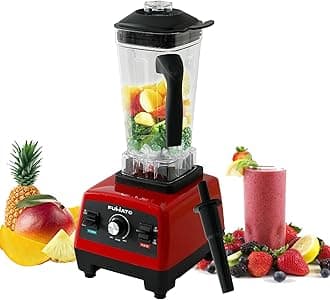 FUMATO Commercial Heavy Blender 2200W | Heavy Duty, High Power & Speed | 100% Copper Motor, Pulse Function | 6-Leaf SS Blade, 2L Unbreakable Jar