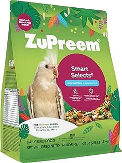 Zupreem (ズプリーム) Smart Select Cockatiel & Lovebird M 1.1kg