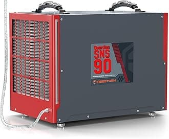 Abestorm 198 Pint Commercial Dehumidifier with Pump and Drain Hose for Crawlspace, Basement, Large Space up to 2,600 sq.ft, Industry Water Dmage Unit, Auto Defrost, Compact