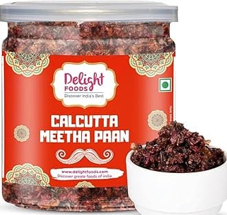 Delight Foods Premium Calcutta Meetha Paan without Supari (300g)